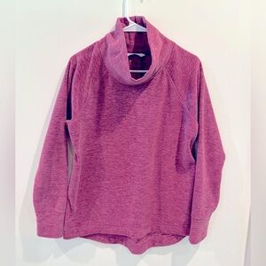 Women's Cozy Cowl Neck Sweater - Pink